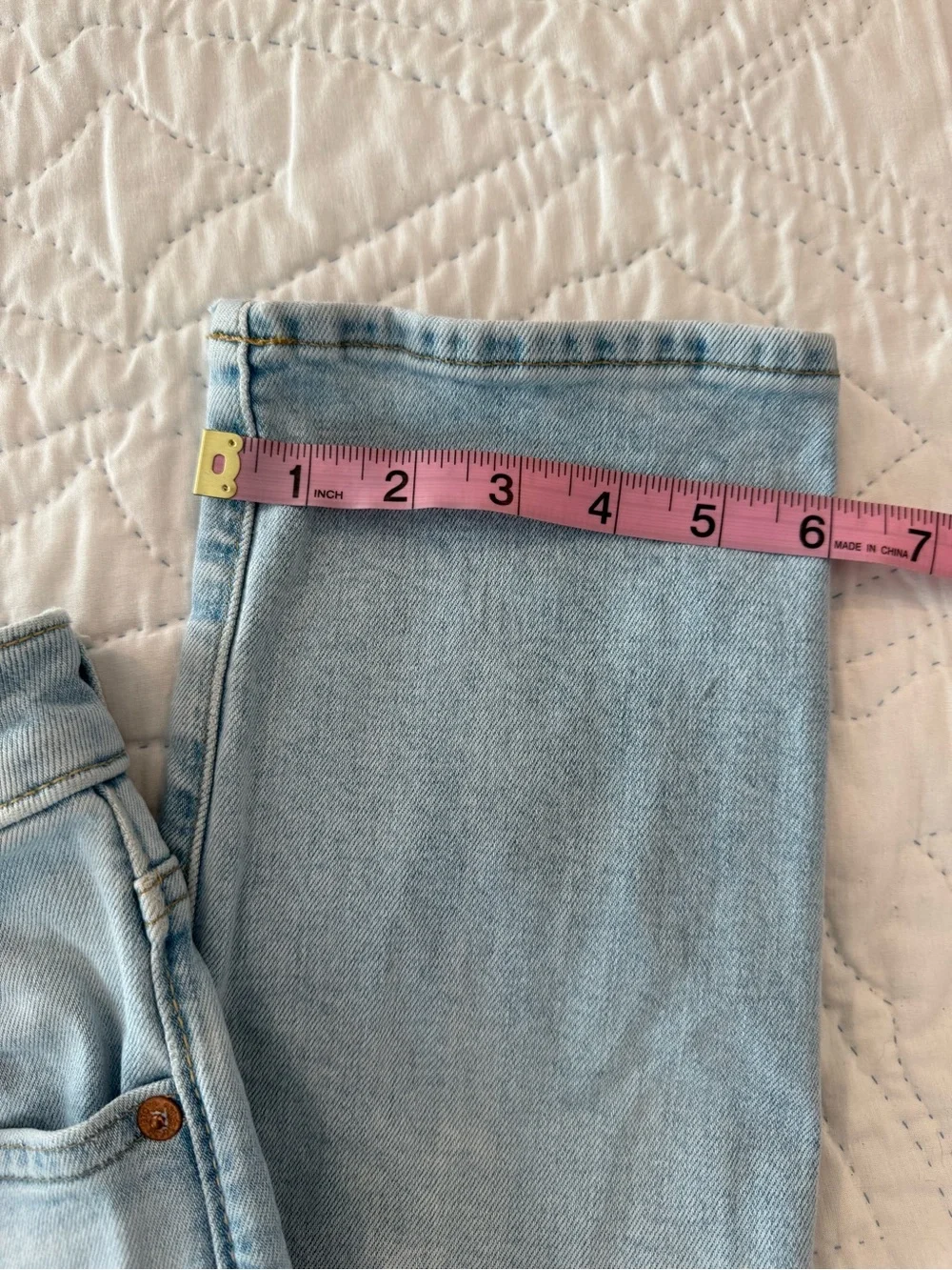 American Eagle Outfitters Airflex Light Wash Slim Jeans